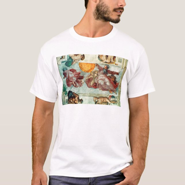 Sistine Chapel Ceiling 3 T-Shirt (Front)