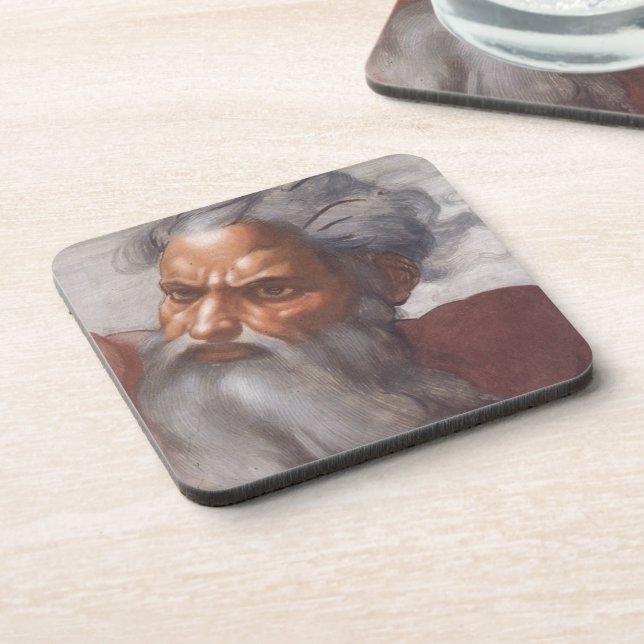 Sistine Chapel ceiling Coaster (Left Side)