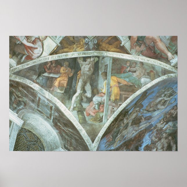 Sistine Chapel Ceiling: Haman Poster (Front)
