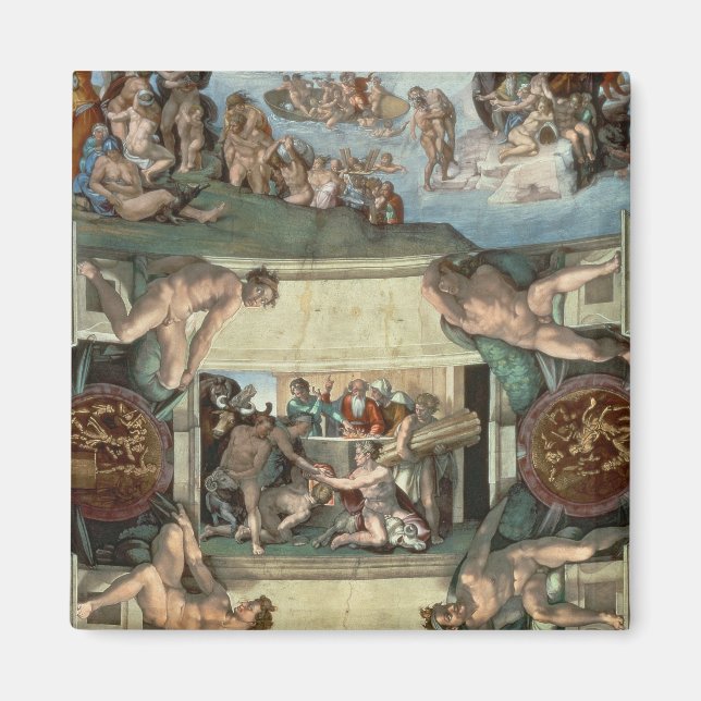 Sistine Chapel Ceiling Magnet (Front)