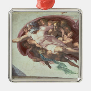 Sistine Chapel Ceiling Metal Tree Decoration