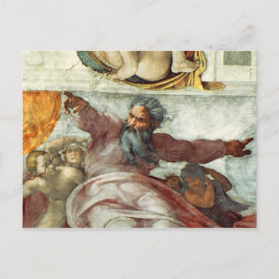 Sistine Chapel Ceiling Postcard