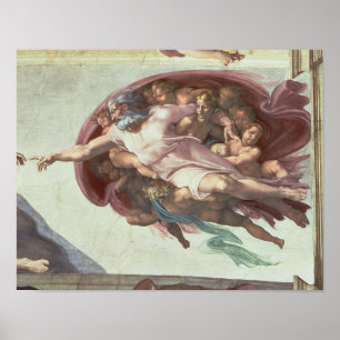 Sistine Chapel Ceiling Poster
