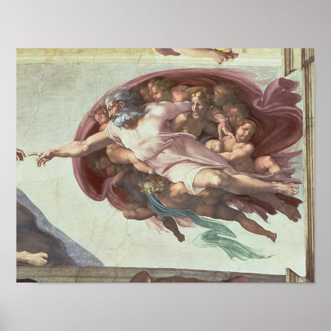 Sistine Chapel Ceiling Poster (Front)