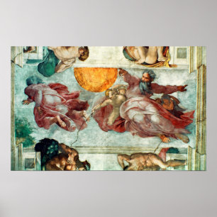 Sistine Chapel Ceiling Poster