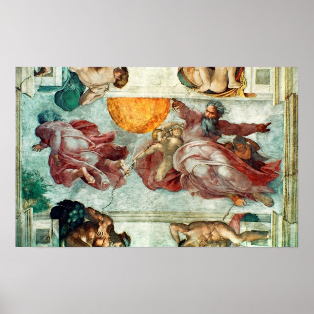 Sistine Chapel Ceiling Poster (Front)