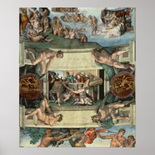 Sistine Chapel Ceiling Poster