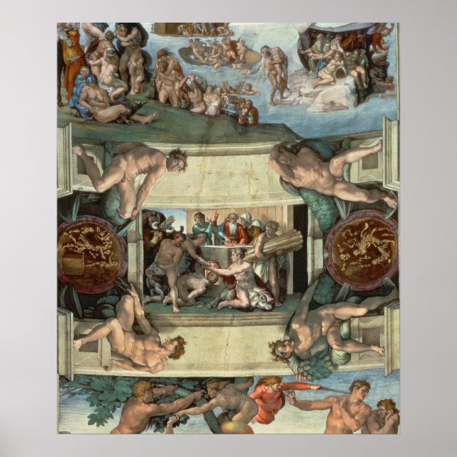 Sistine Chapel Ceiling Poster (Front)