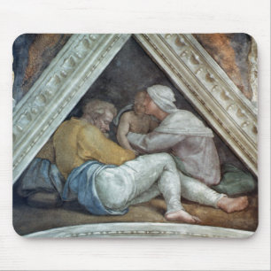 Sistine Chapel Ceiling: The Ancestors of Christ Mouse Pad