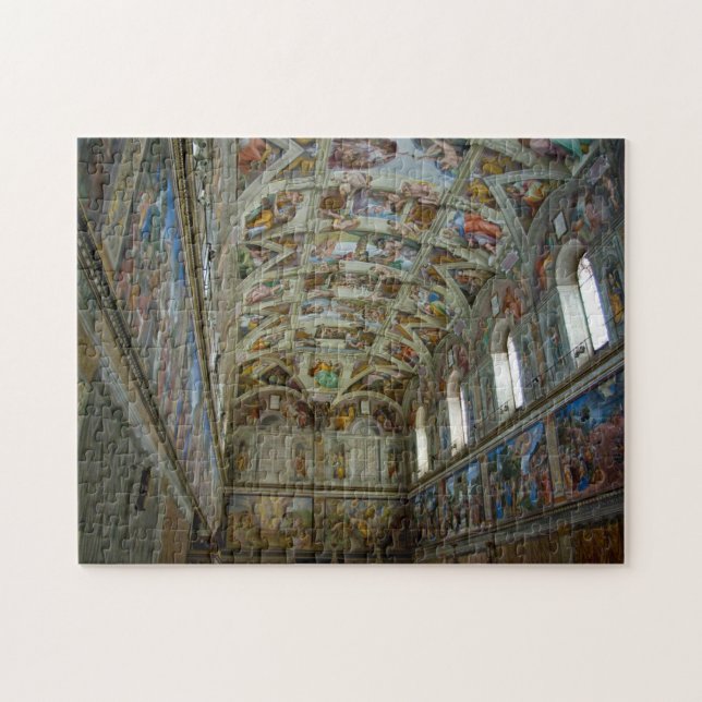 sistine chapel east jigsaw puzzle (Horizontal)