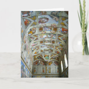 sistine chapel holiday card