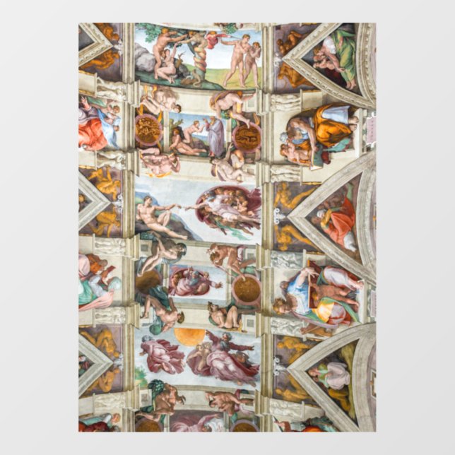 Sistine Chapel Michelangelo - Vatican, Rome, Italy (Sheet)