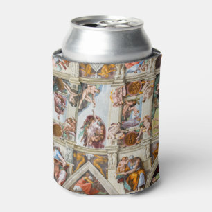 Sistine Chapel Michelangelo - Vatican, Rome, Italy Can Cooler