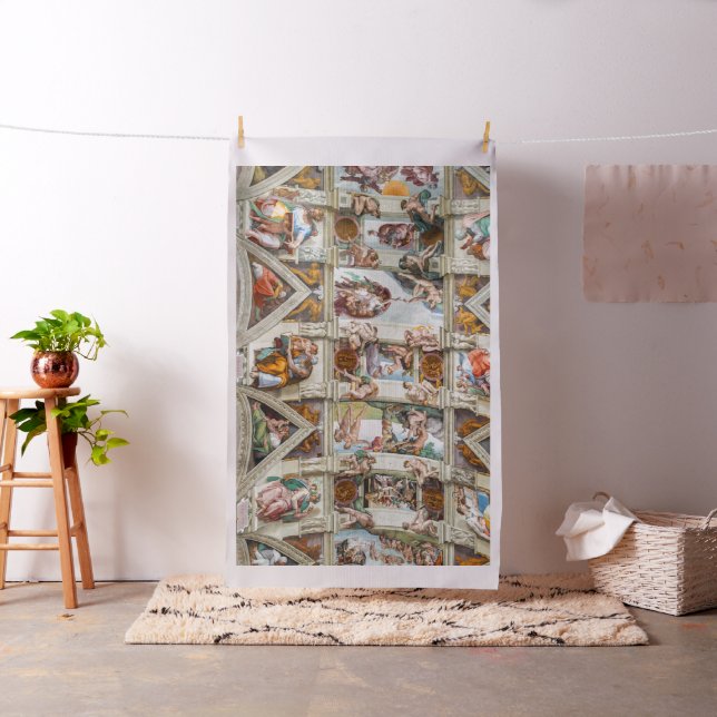 Sistine Chapel Michelangelo - Vatican, Rome, Italy Fabric (In Situ)