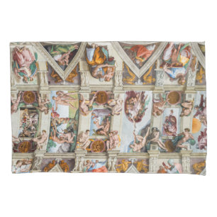 Sistine Chapel Michelangelo - Vatican, Rome, Italy Pillowcase