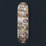Sistine Chapel Michelangelo - Vatican, Rome, Italy Skateboard<br><div class="desc">Vatican: Michelangelo's Sistine Chapel ceiling - Italy.</div>