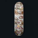 Sistine Chapel Michelangelo - Vatican, Rome, Italy Skateboard<br><div class="desc">Vatican: Michelangelo's Sistine Chapel ceiling - Italy.</div>