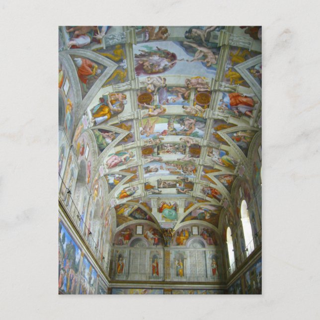 sistine chapel postcard (Front)
