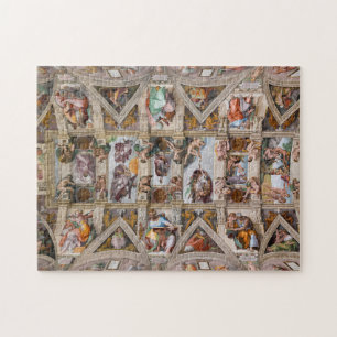 sistine chapel roof jigsaw puzzle
