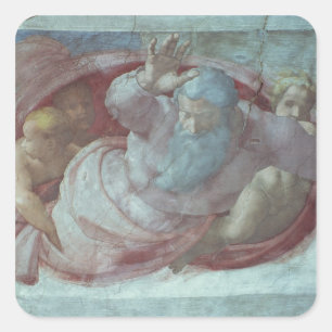 Sistine Chapel Square Sticker