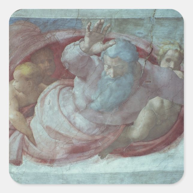 Sistine Chapel Square Sticker (Front)