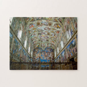 sistine chapel west jigsaw puzzle