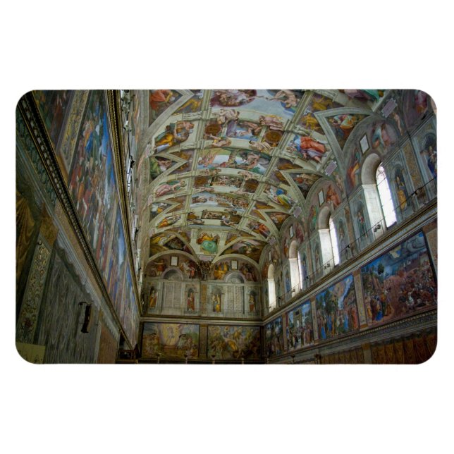sistine east roof magnet (Horizontal)