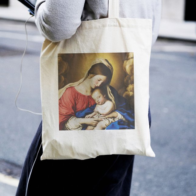 Sistine Madonna and Child Tote Bag Giovanni Salvi (Creator Uploaded)