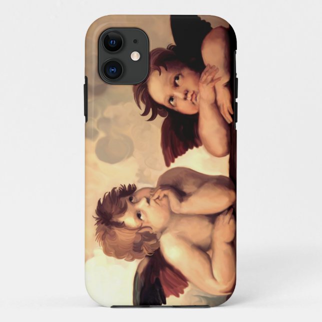 Sistine Madonna Cherubs Raffaelo Sanzio Case-Mate iPhone Case (Back)