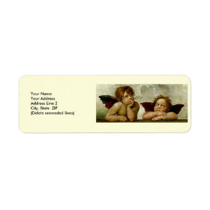 Sistine Madonna (detail) Return Address Label