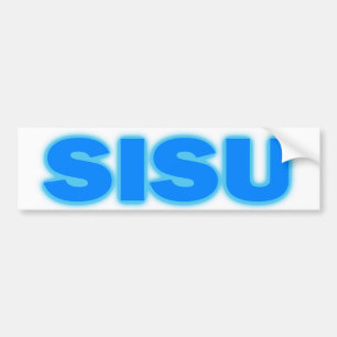 Sisu Bumper Sticker Upper Peninsula MI Finland