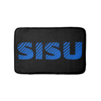 SISU Finnish Sauna Bath Mat (Black; Small)