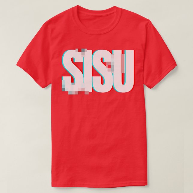 SISU Glitch T-Shirt (Design Front)