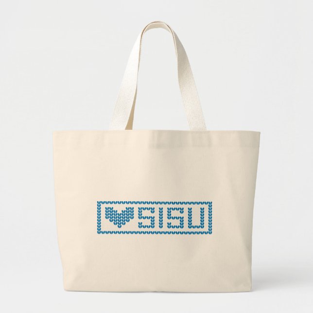 Sisu Heart Knit 3 Bag 2 (Front)