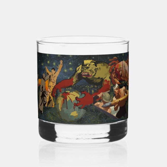 SISUL Pissed Shampoo Bottle 50TH REUNION Whiskey Glass (Back)