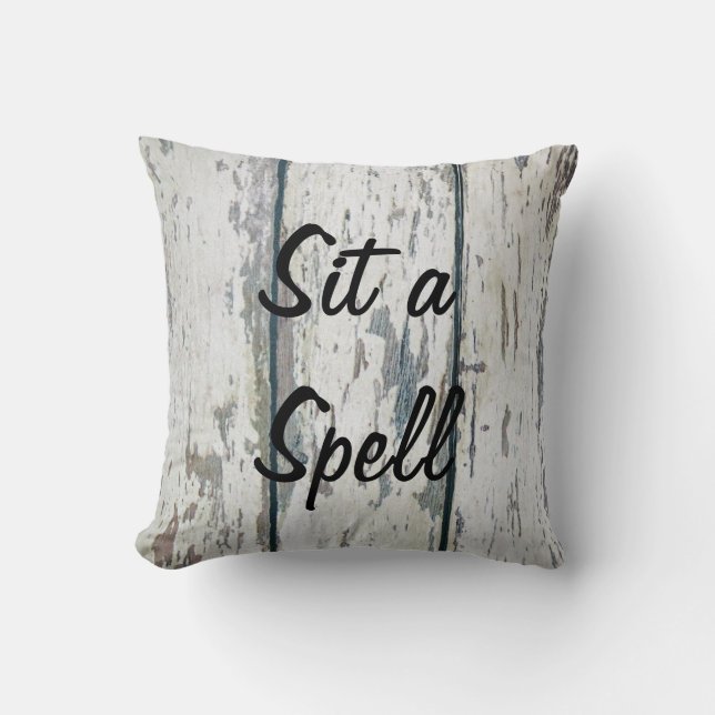 Sit A Spell Cushion (Front)