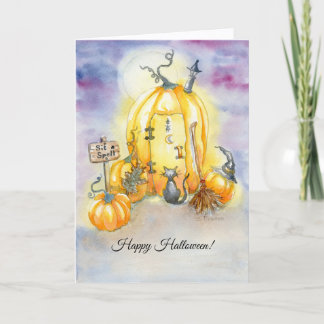 "Sit a Spell" Halloween Notecards