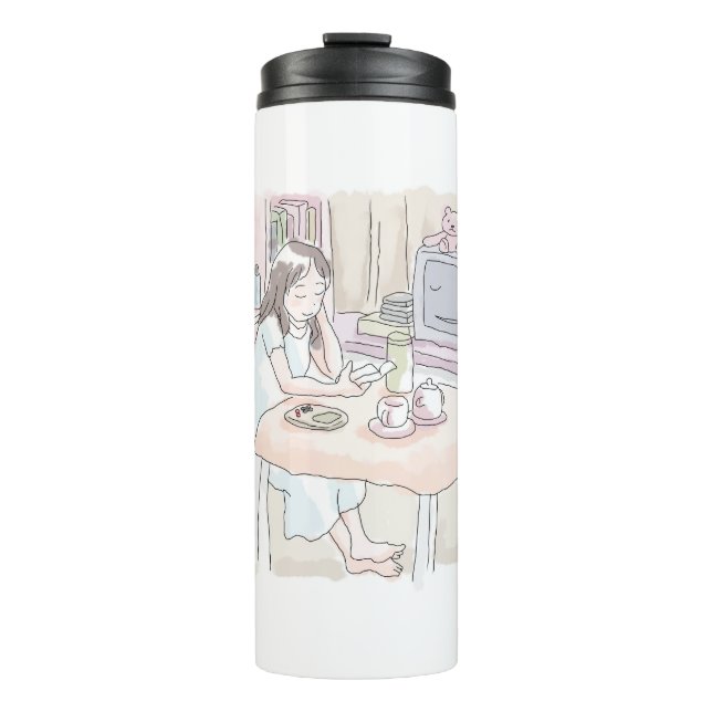 sit down at thermal tumbler (Front)