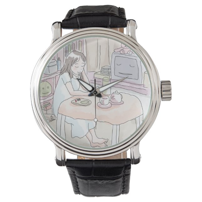 sit down at watch (Front)