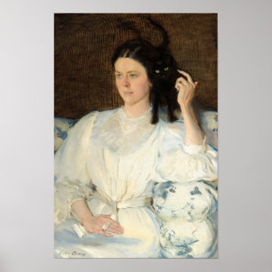 Sita and Sarita Cecilia Beaux Poster