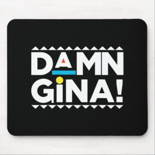 Sitcom Urban 90s Martin Afro TV Show  Mouse Pad