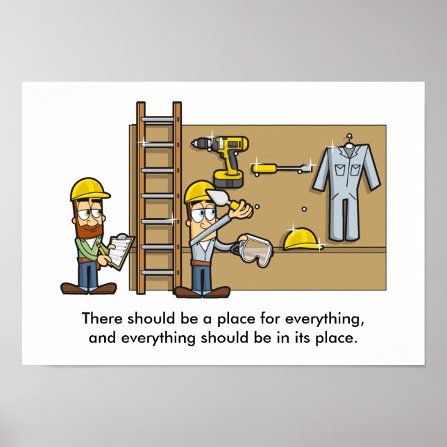 Site Housekeeping 001 Poster (Front)