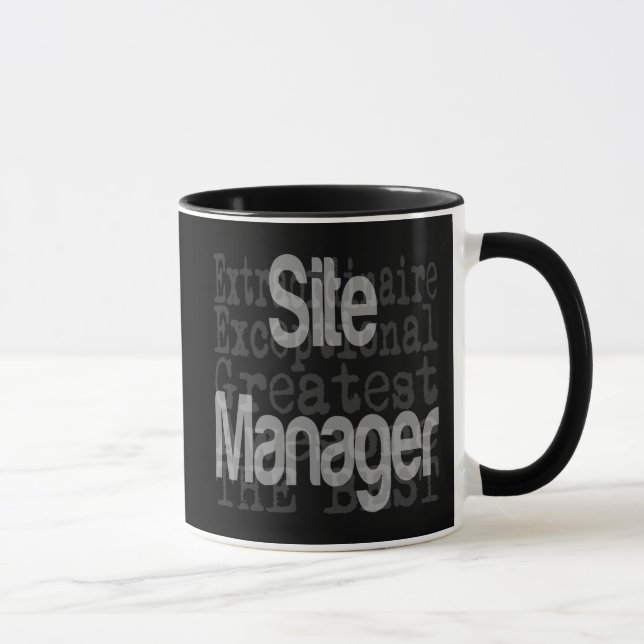 Site Manager Extraordinaire Mug (Right)