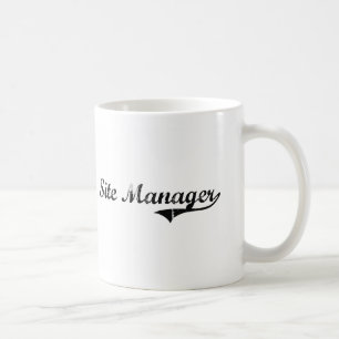 Site Manager Professional Job Coffee Mug
