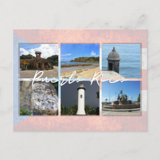 Sites of Puerto Rico Postcard