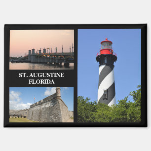 Sites to see at St. Augustine, Florida Magnet
