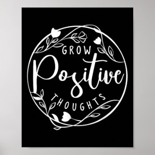 Sitive Affirmation And Sritual Or Grow Sitive Thou Poster