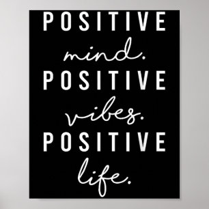 Sitive Mind Vibes Life Visualization Sitivity Moti Poster