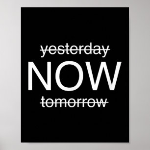 Sitive Mindset – Live In The Moment Motivational D Poster