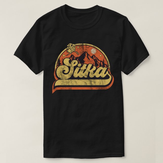 Sitka, Alaska T-Shirt (Design Front)